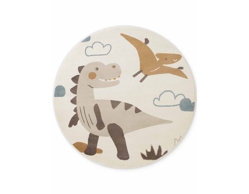 Hanse Home Kinderteppich Dino 100% Polypropylene, 160 cm, Cream