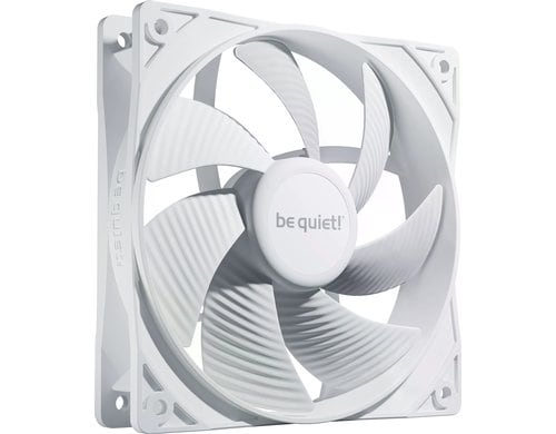 Gehäuselüfter be quiet! Pure Wings 3 Weiss 120x120x25mm, 12V, 25.5dBA