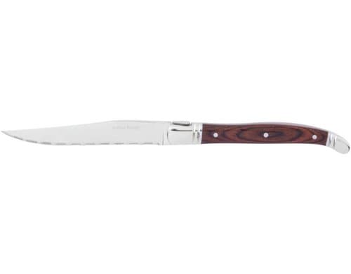AK Set 6 Stk Steakmesser AK Edelstahl R Pakkawood