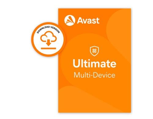 Avast Ultimate ESD, Vollversion, 10 Devices, 1 Jahr