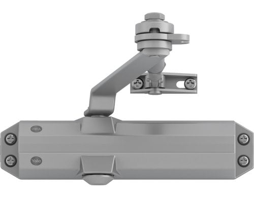 Yale Türschliesser mit Feststellarm Serie 4500-EN2/EN3/EN4 - Silber