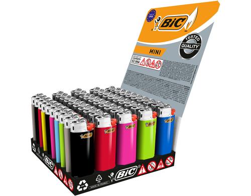 BIC J25 Reibrandfeuerzeuge assortiert - 50 Stück