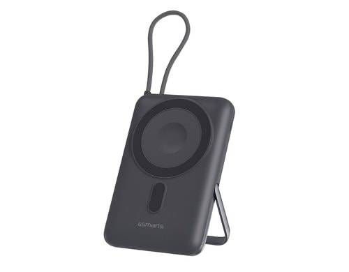 4smarts Powerbank Enterprise Pocket Wireless, 10000mAh, 22.5W, spacegrau