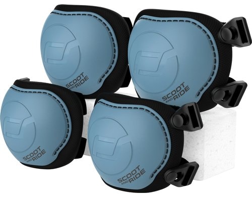 Scoot & Ride Schoner Set S Sicherheit, Steel