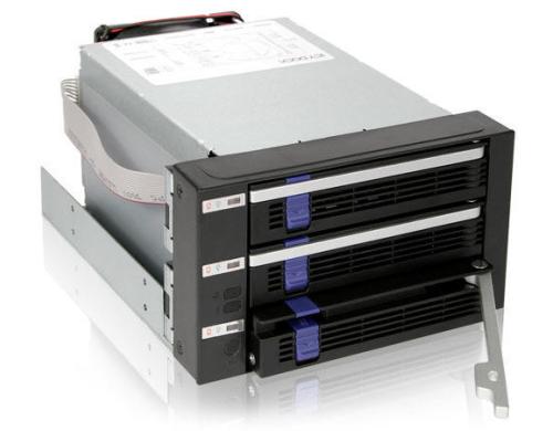 ICY DOCK Backplane 3.5 MB153SP-B Metall-Backplane 2HE, für 3-in-2 SATA-HDD