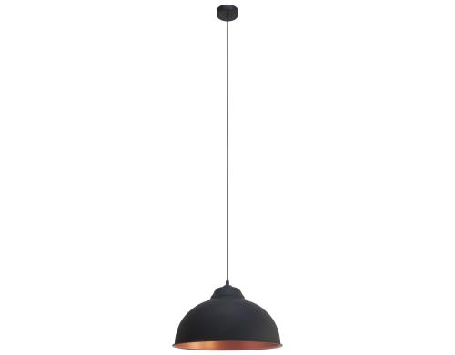 EGLO TRURO 2 Hängeleuchte schwarz, kupfer Trend & Vintage / exkl. 1x E27 60W