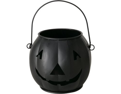 Boltze Windlicht Grimasi 14cm Metall, 17x18x14cm