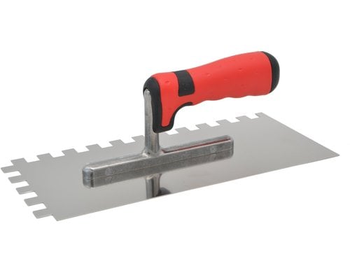 Glättekelle 12x12 gezahnt 280x130 mm