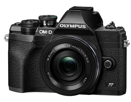 Olympus E-M10 Mark IV 14-42mm schwarz 14-42mm F3.5-5.6 Pancake