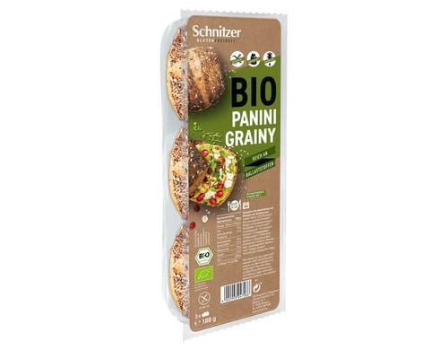 Bio Panini Grainy 188g