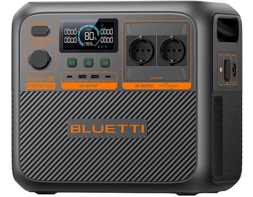 Bluetti Premium 200 V2 Tr. Power Station 2'074 Wh