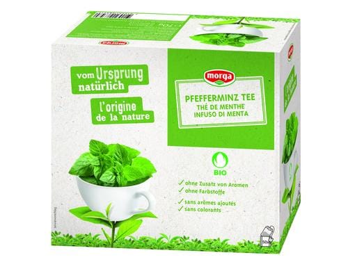 Morga Bio Pfefferminz Tee 50 Beutel Morga Bio Pfefferminz Tee 50 Beutel