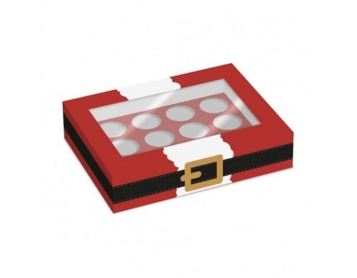BackshopSchweiz Cupcake Box Santa für 12 Cupcakes