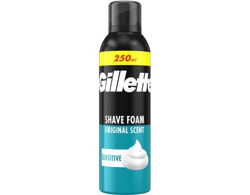 Gillette Sensitive Basis Rasierschaum 250 ml