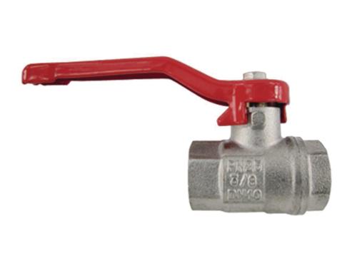 mateu Kugelhahn Messing verchomt