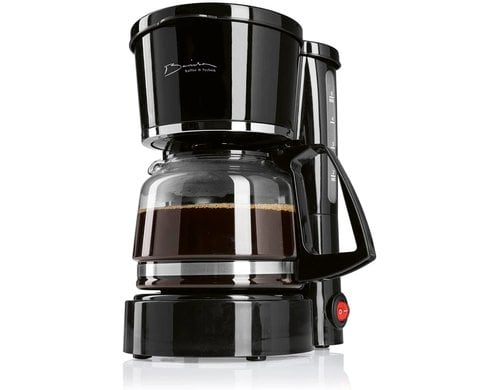 Barista Kaffeemaschine 750W schwarz Mit Glaskanne & Warmhaltefunktion