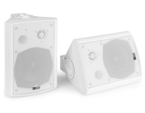 Power Dynamics BGB50 Aktiv-Speaker Set 5.25, in-/outdoor, BT, 100W, 8Ohm, weiss
