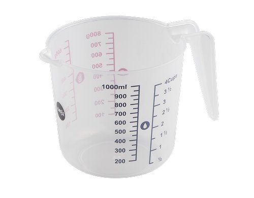 Emsa, Messbecher Prep & Bake 10 dl, Transpa Kunststoff, 1 Liter