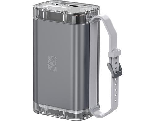 4smarts Powerbank Lucid Air 26800mAh, 65 W, grau, ohne Qi