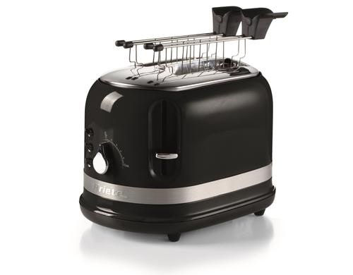 Ariete Toaster Vintage ARI-149-MOD-BK 815W, 230V, 2 Scheiben, 6 Stufen