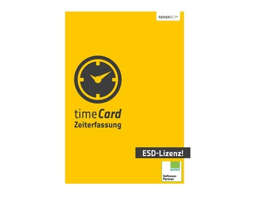 ReinerSCT timeCard 10 Lohn Jahreslizenz 10u Jahreslizenz für 10 Mitarbeiter