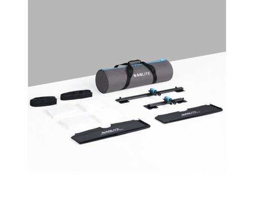 Nanlite Dual Panel Coupler Kit PavoSlim Schwarz