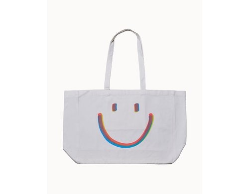 ChicMic Organic Tasche-Keep Smiling 100% Organic Cotton,48x38x14cm,Innentasche