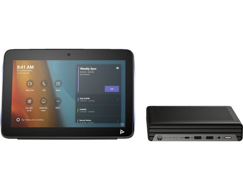 Poly Studio Base Kit G9 Plus CH Kit 10.1 Display,USB-C,BT,Wi-Fi 6e,HDMI,