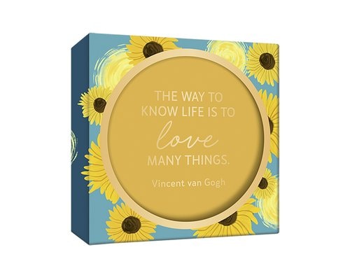 Grafik Werkstatt Korkuntersetzer Schachtel Genuss & Design à 6 Stück, Vincent van Gogh