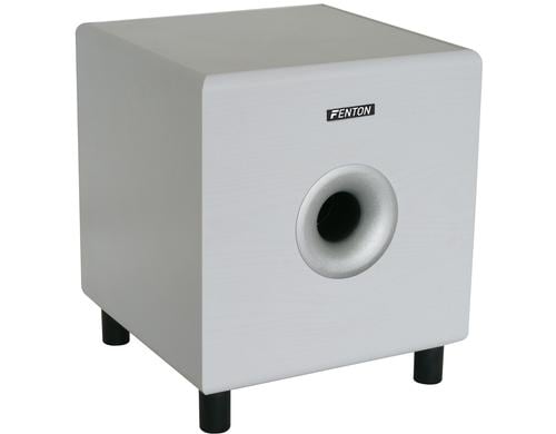 Fenton SHFS08W Aktiv Subwoofer 8, 200W, weiss