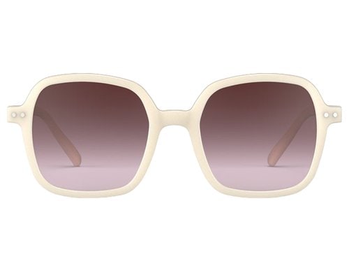 Izipizi Office-The Oversized square#OFFICE Sonnenbrille, Vintage Cream, cat.3