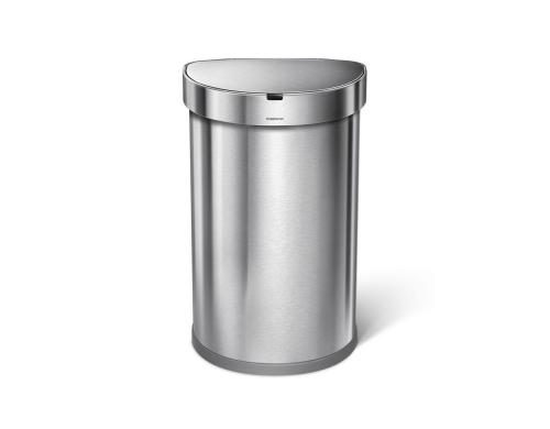 Simplehuman Sensorabfalleimer 45 Liter 45 Liter, FAS gebürsteter Edelstahl