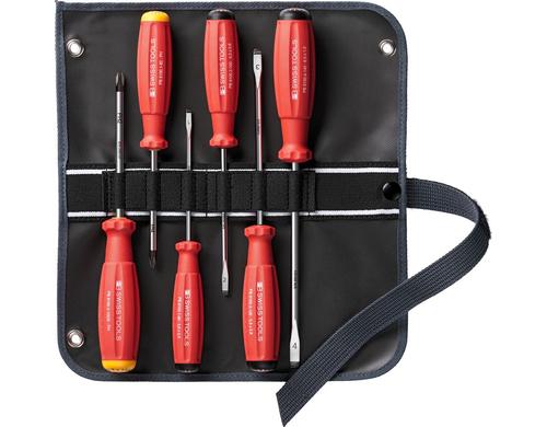 PB Rolltasche Schraubenzieher-Set PB 8560 6-teilig, Rolltasche zum Aufhänger
