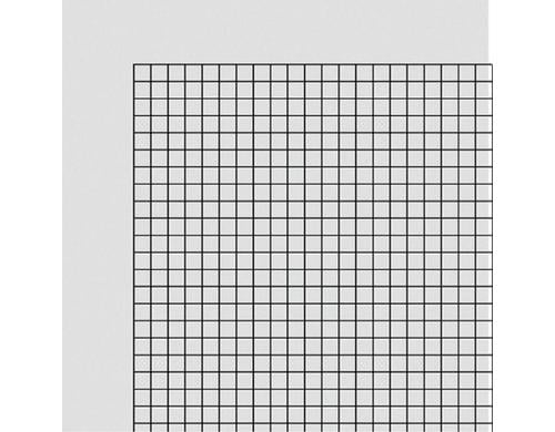 Heftblätter FSC A4 4mm kariert Rand ringsum 1 Pk à 500 Stk, 2-Loch