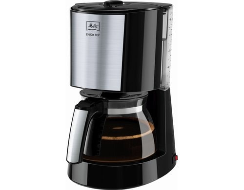 Melitta Filterkaffee-Automat Enjoy Top 7-04 Edelstahl, schwarz