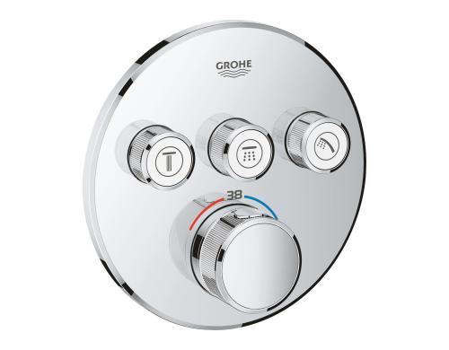 GROHE Grohtherm SmartControl Thermostat 3 Absperrventilen