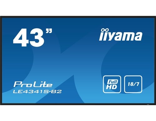 Iiyama LE4341S-B2 43, IPS, FHD, 350cd