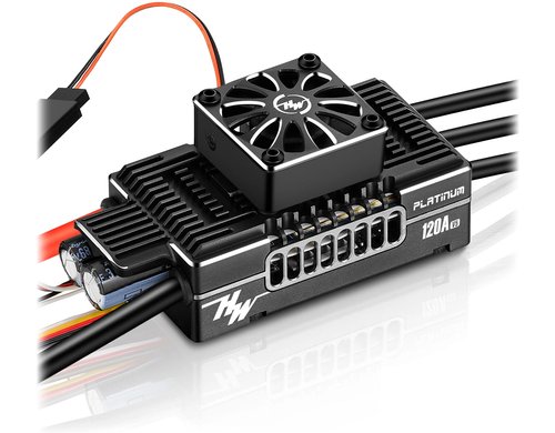 Hobbywing Platinum Pro 120A Regler V5 3-8s, 10 A BEC
