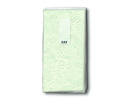 Paper + Design Ornament Taschentücher pale green, 1 Päckchen à 10 Taschentücher