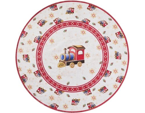 Villeroy & Boch Weihnachtsteppich 160 cm Christmas Train