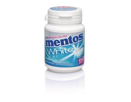 Mentos Gum White Sweet Mint 75g