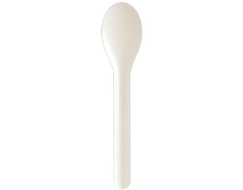 Biopak Messer Löffel, weiss, 15cm 100 Stk.