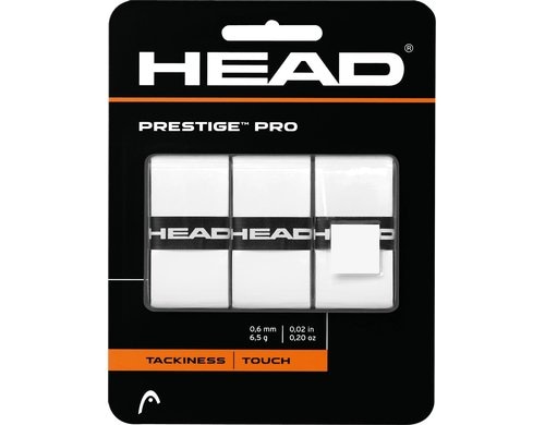 HEAD Tennis Grip Prestige Pro 3er-Pack Overgrip, white