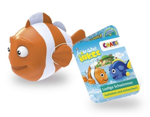 CRAZE Inkee Aufziehspielzeug 4er assortiert