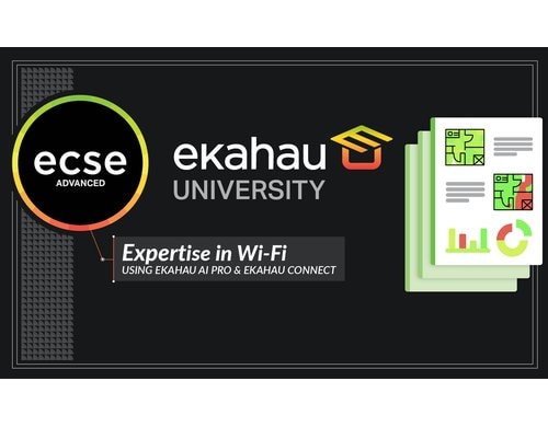 Ekahau Advanced Class Online  SEAT Online 4-Tage Kurs, für 1 Person