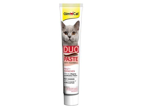 GimCat Anti-Hairball Duo-Paste 50g Hühnchen + Malz