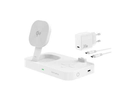 4smarts Wireless Charger Qi2.0 inkl. Ladegerät