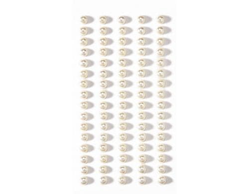 Artoz Artwork Sticker Perle 5 mm weiss, 1 Blatt