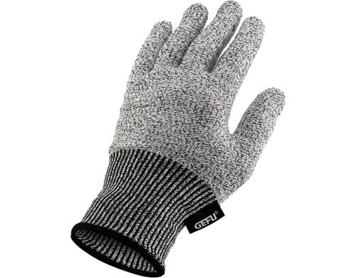 GEFU Schnittschutzhandschuh SECURO 1 Stück, 18,5 x 37,5 cm, Schwarz