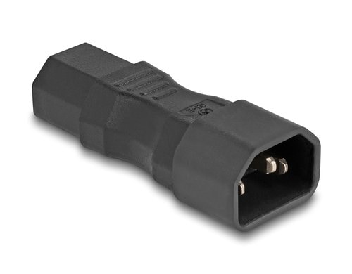 Delock Netzadapter IEC60320 C14-C13 Stecker / Buchse, 10A, gerade